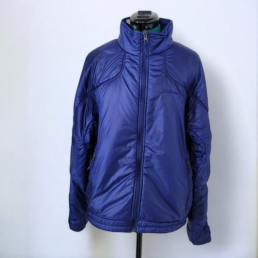 L.L. Bean Blue Puffer Primaloft Coat Jacket - Size Large