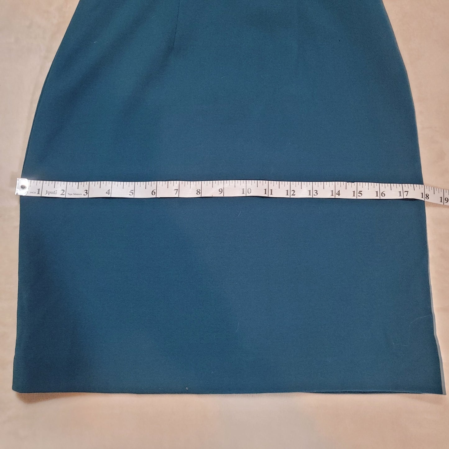 W118 by Walter Baker Teal Peplum Dress Lace and Vegan Leather Trim - Size XS