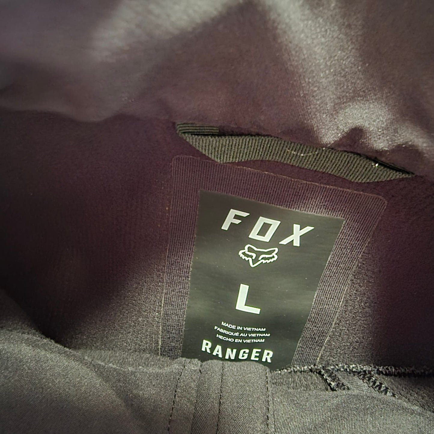 Fox Racing Ranger Fire Jacket in Black - Size Large