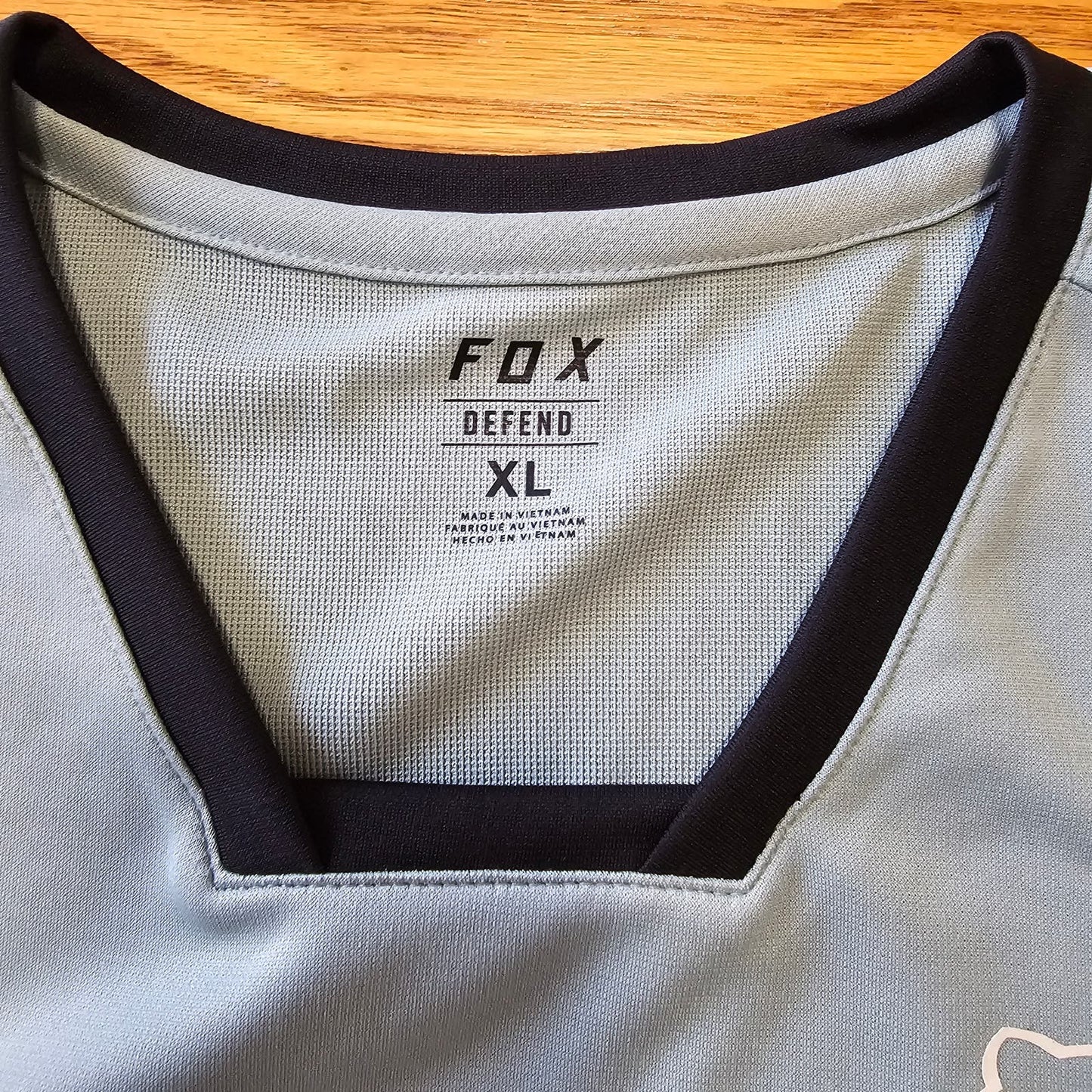 Fox Racing Defend Pro Long Sleeve Jersey in Eucalyptus - Size Extra Large
