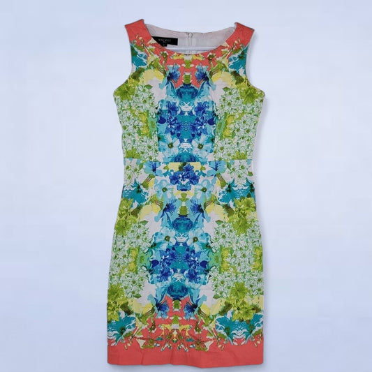 Nine West Spring Floral Dress Pencil Dress - Size 4