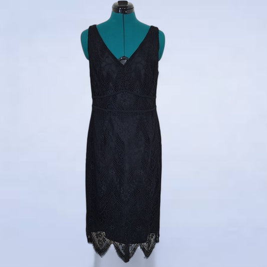 Nanette Lepore Black Lace Dress - Size 12