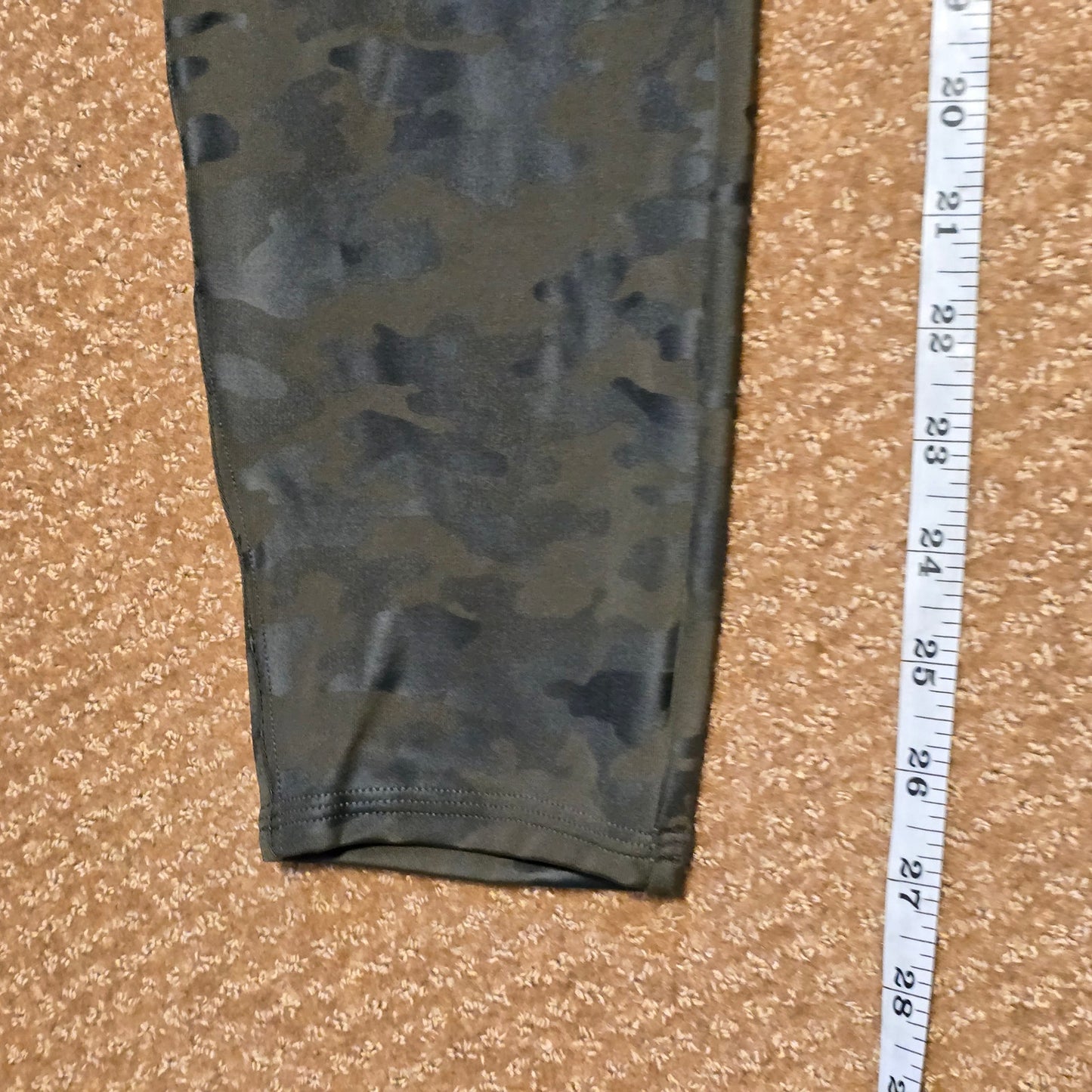 SPANX Faux Leather Camo Leggings - Size 3X