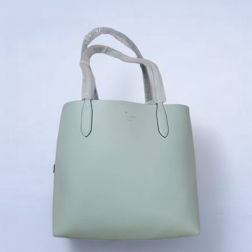 Kate Spade Ava Reversible Tote in Fig Leaf