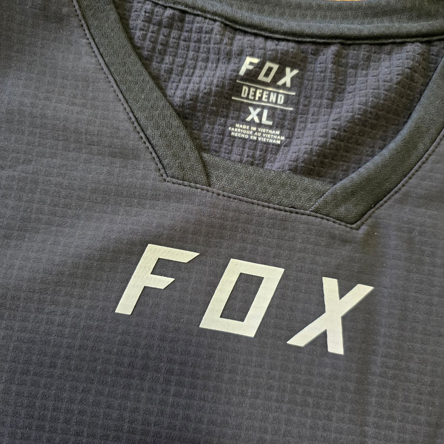 Fox Racing Defend Thermal Jersey in Black - Size Extra Large
