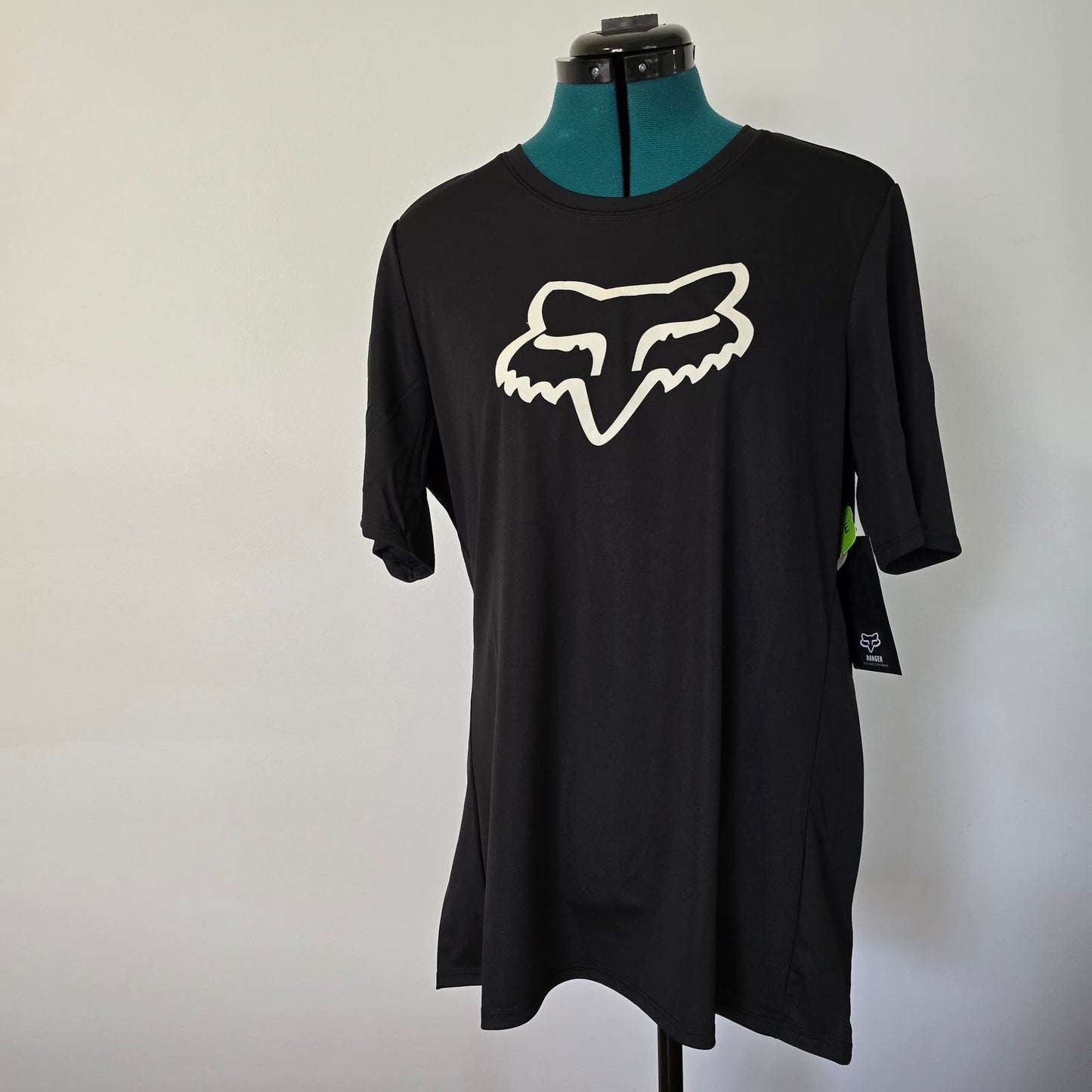 Fox Racing Ranger Short Sleeve Foxhead Jersey in Black - Size Extra Large