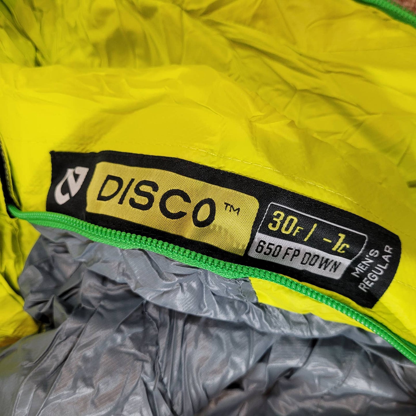 NEMO Equipment Disco Down Sleeping Bag Disco 30F/-1C - Size Regular