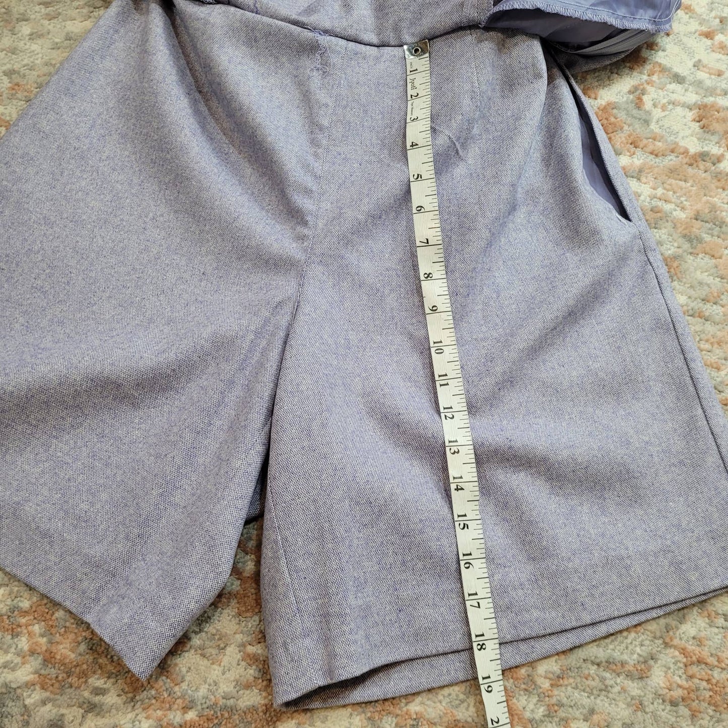 Liz Claiborne Golf Lavender Wool Blend Skort - Size 12