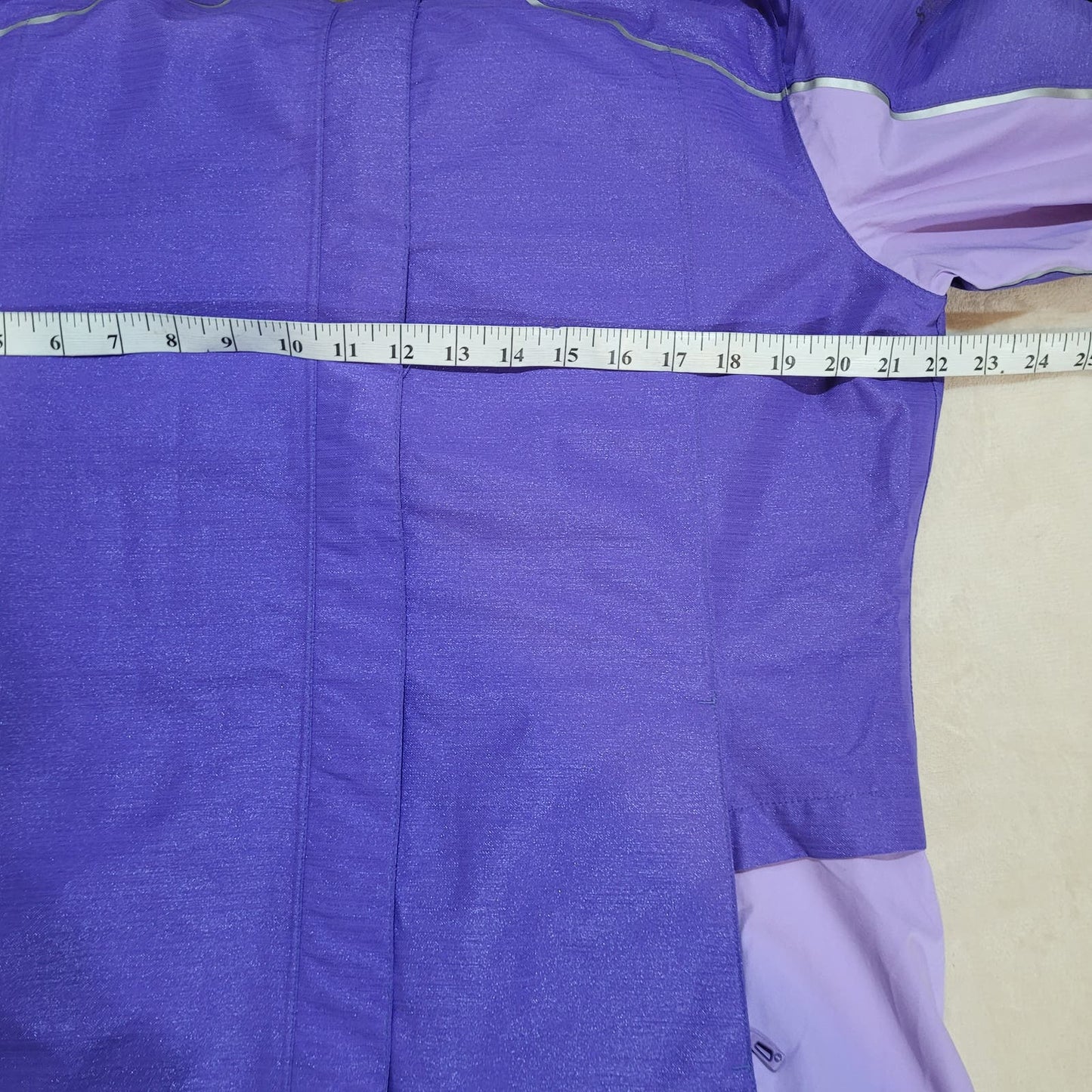 Sunice Elan Zephal Jacket Purple Large Waterproof Breathable - Size Extra Large