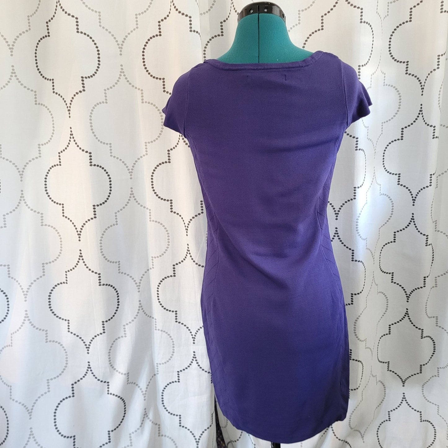 Marc New York Blue Fitted Dress - Size Medium