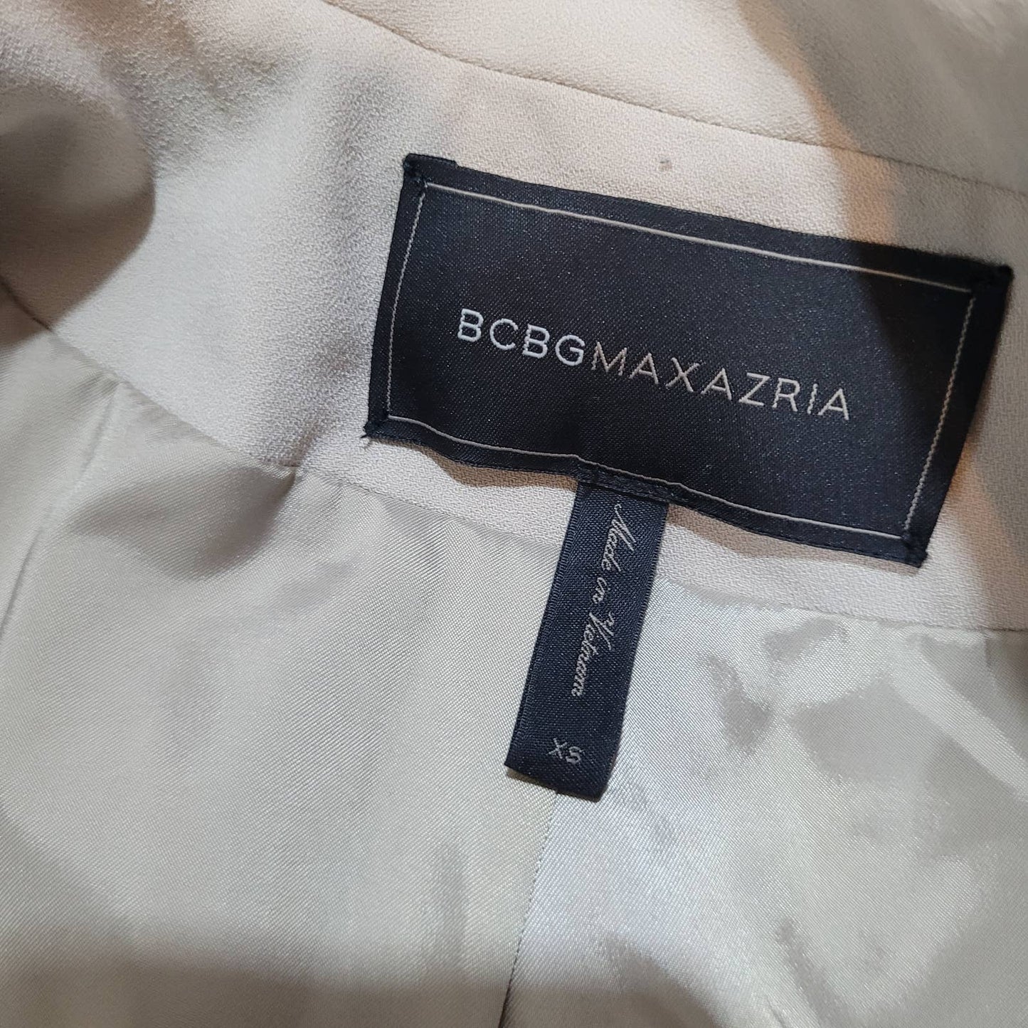 BCBGMaxAzria Abree Jacket in Pumice - Size Extra Small