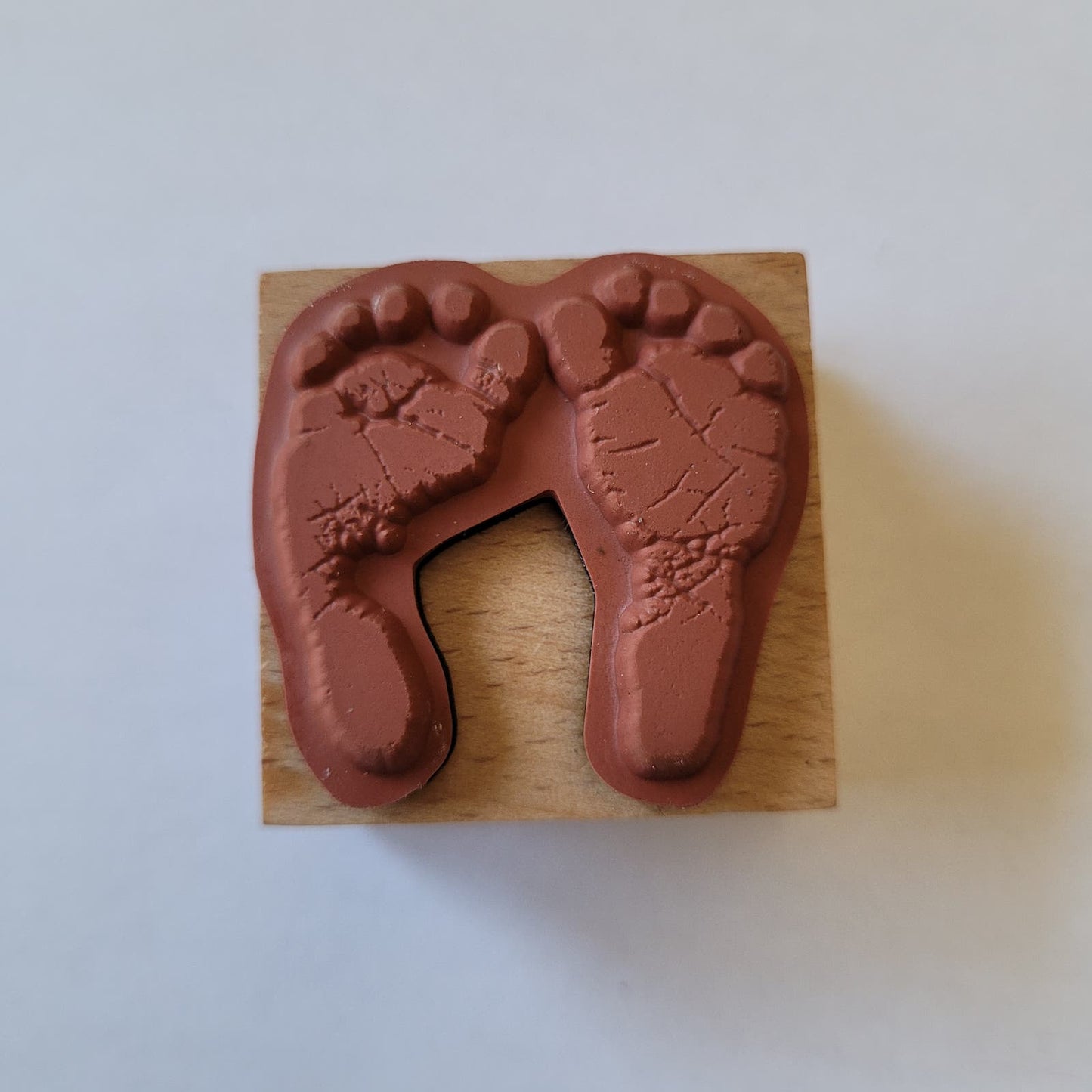 StampCraft Rubber Stamp - Newborn Feet