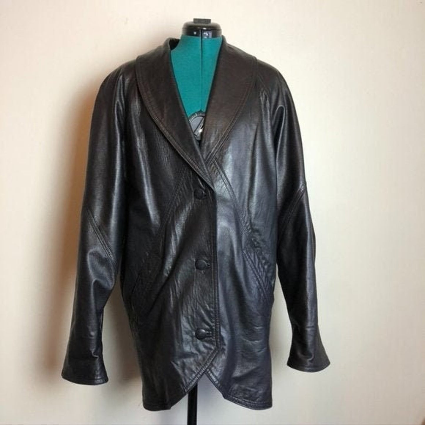 Vintage Danier Leather Jacket - 1980s Leather Jacket, Retro Leather Jacket