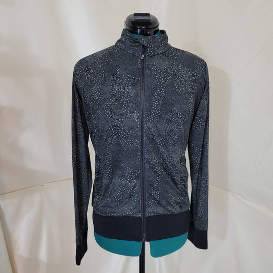 Sunice Sport Super Lite FX Gray Golf Zip Up Sweater - Size Small