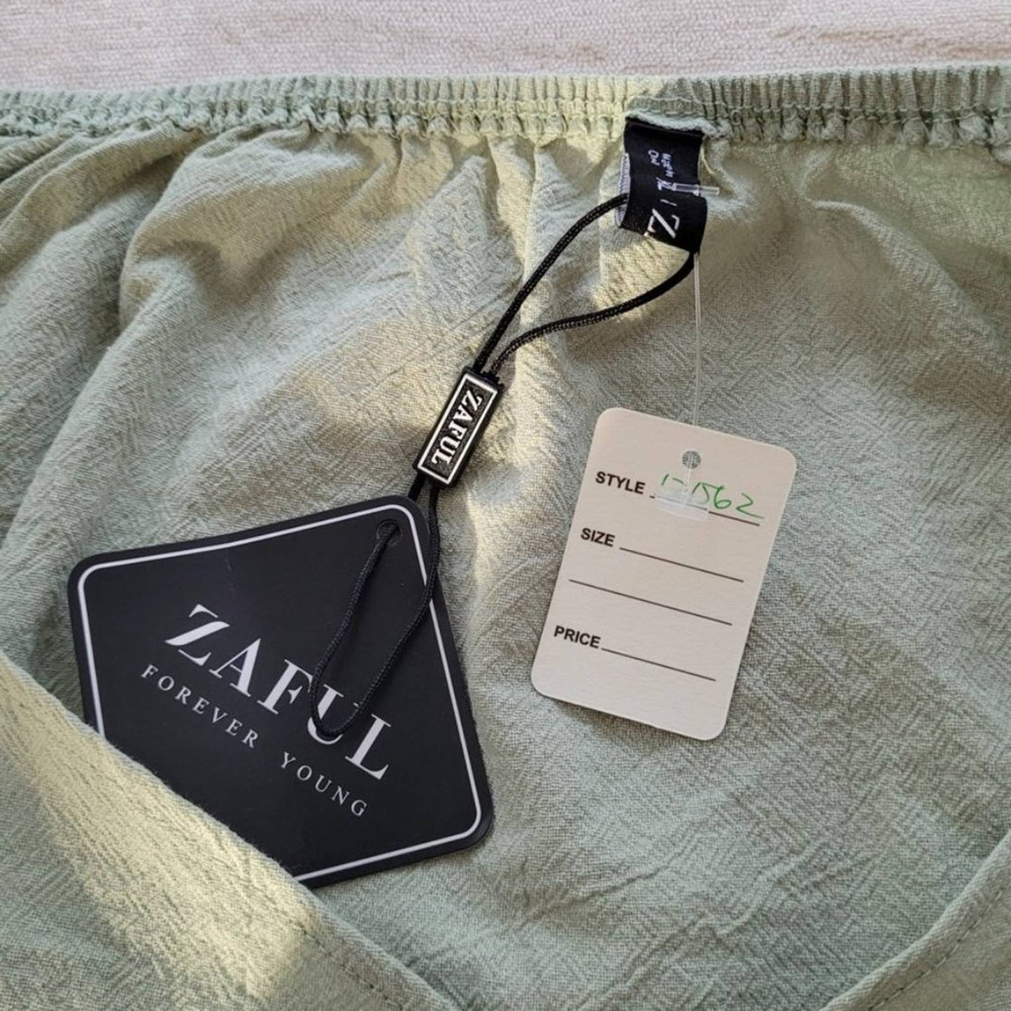 Zaful 2 Piece Green Outfit - Size Extra Large