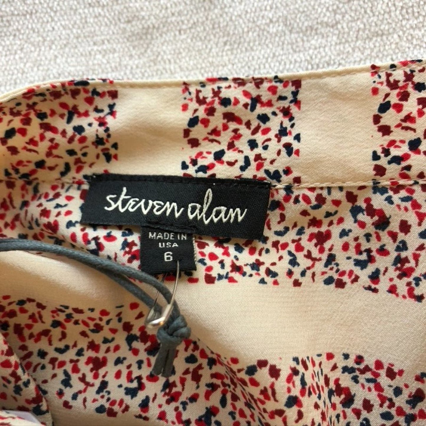 Steven Alan Judithe Silk Drop Waist Dress - Size 6