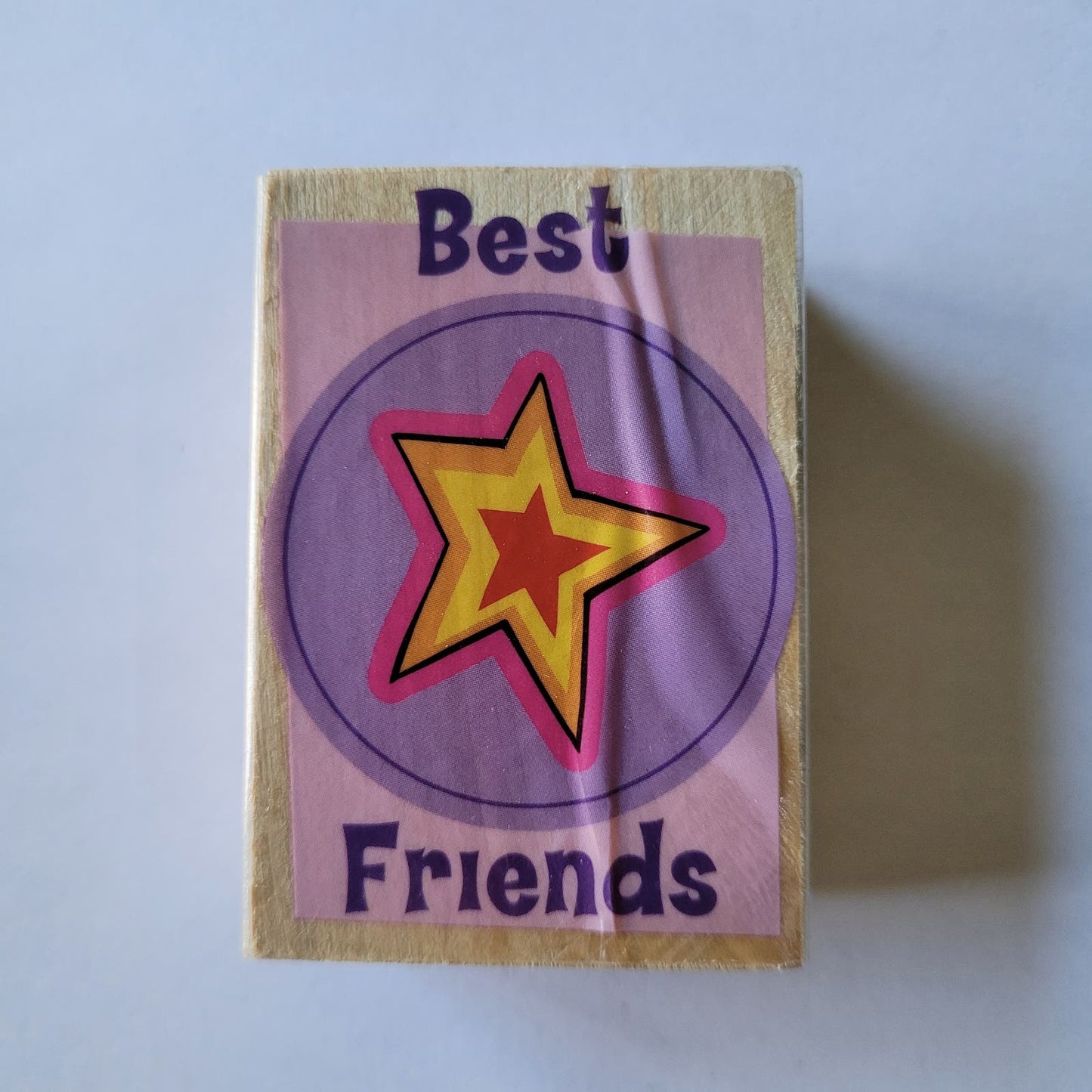 Rubber Stamp - 'Best Friends'