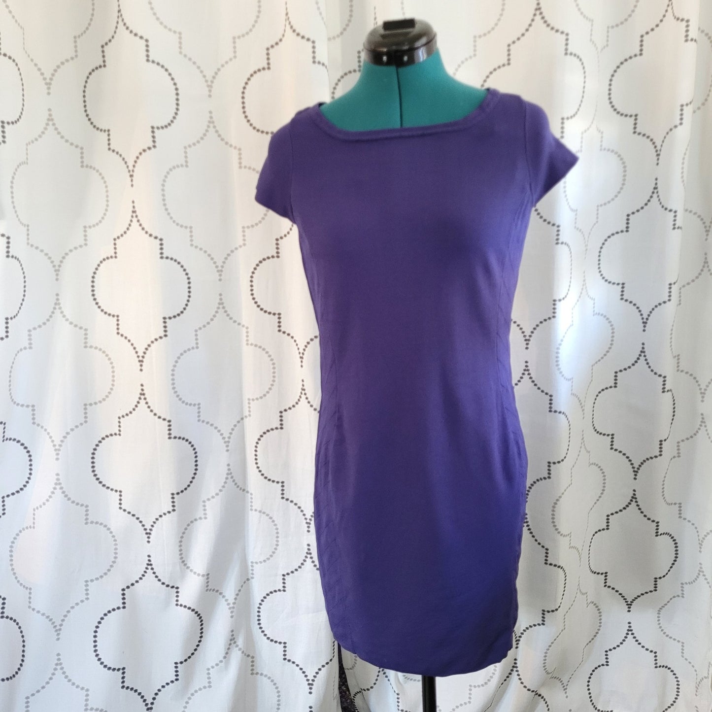 Marc New York Blue Fitted Dress - Size Medium