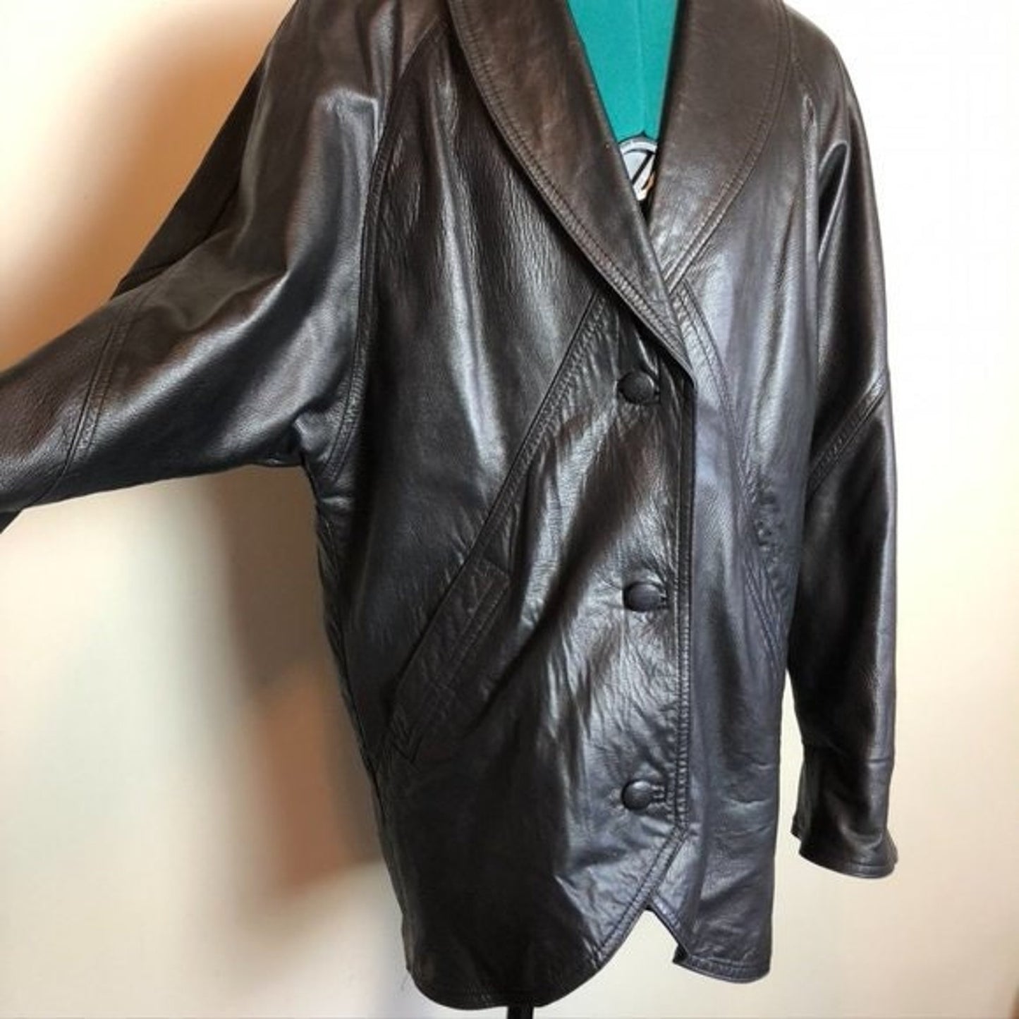 Vintage Danier Leather Jacket - 1980s Leather Jacket, Retro Leather Jacket