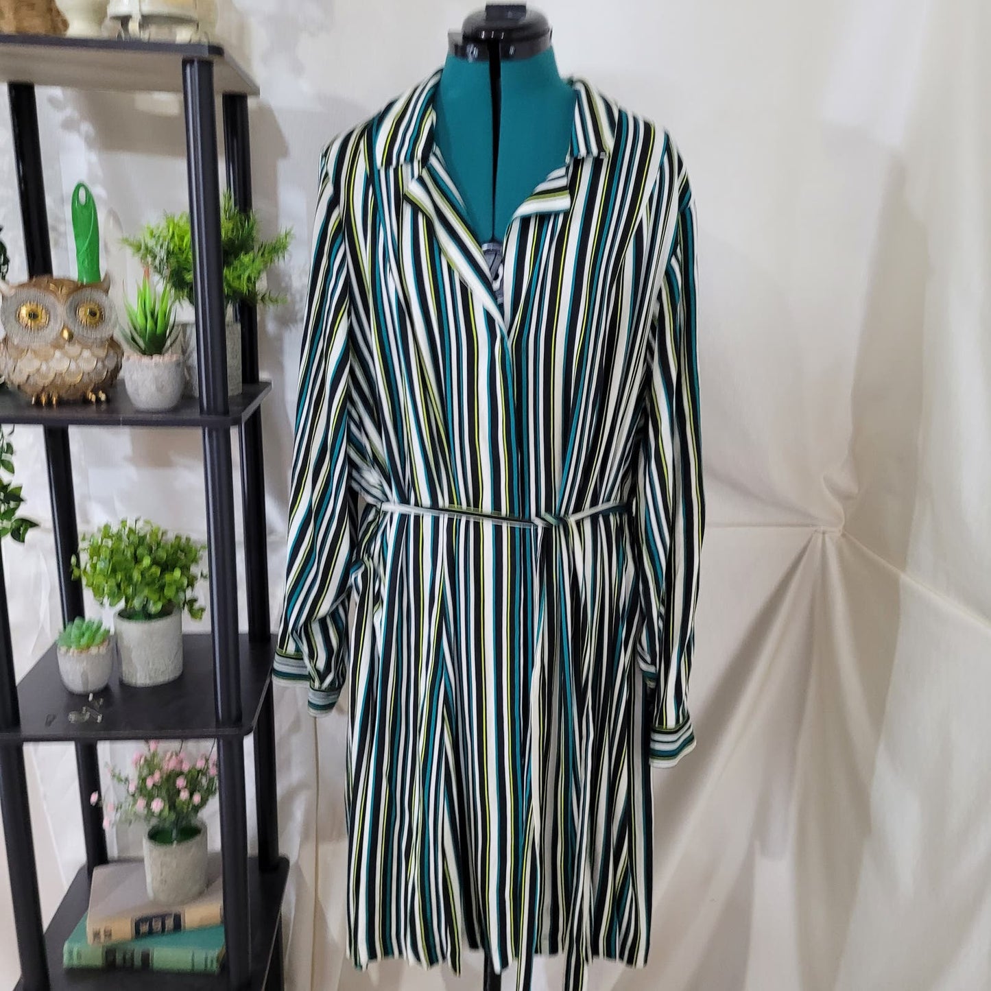 Torrid Mini Rayon Slub Wrap Front Dress - Size 5X
