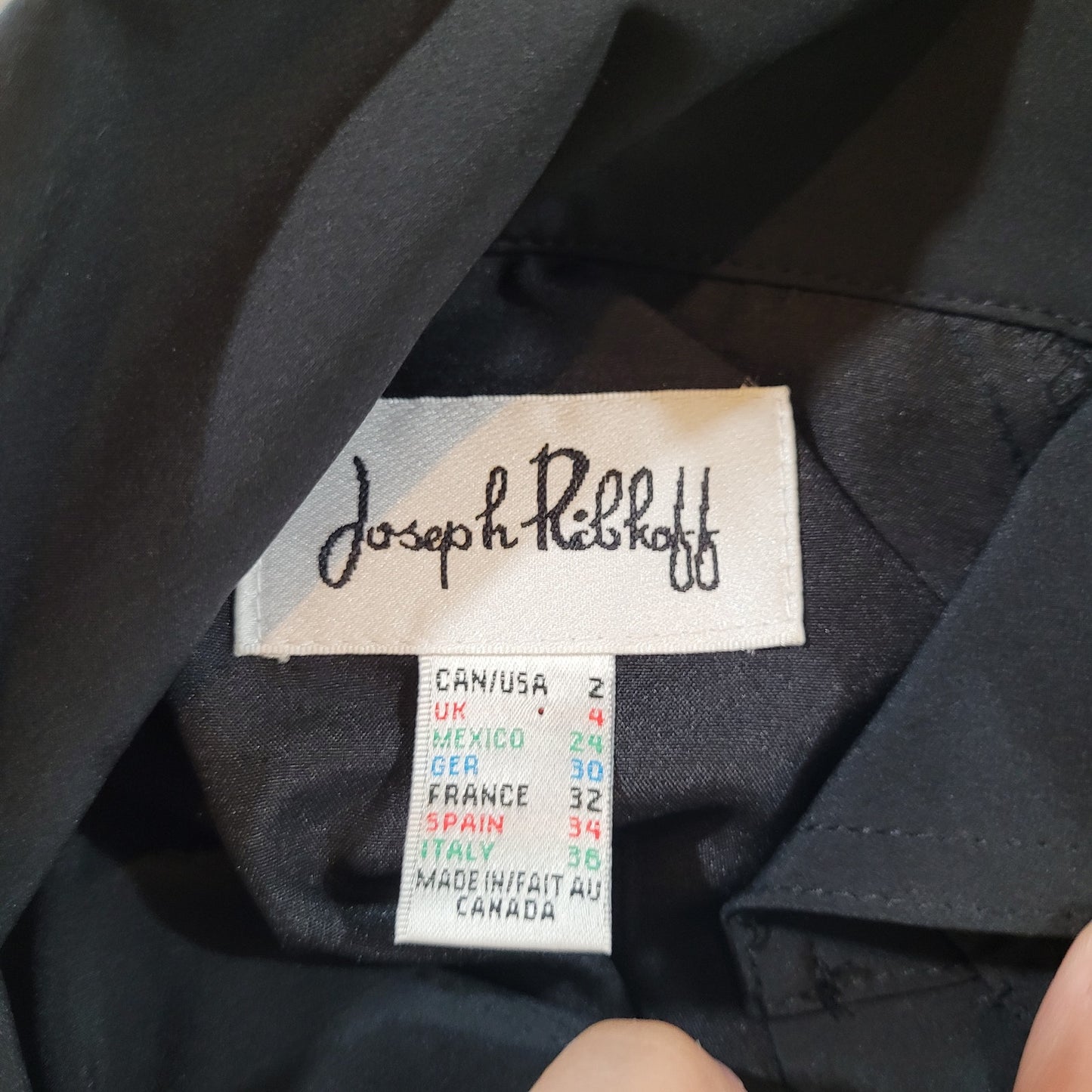 Joseph Ribkoff Black Evening Jacket - Size 2