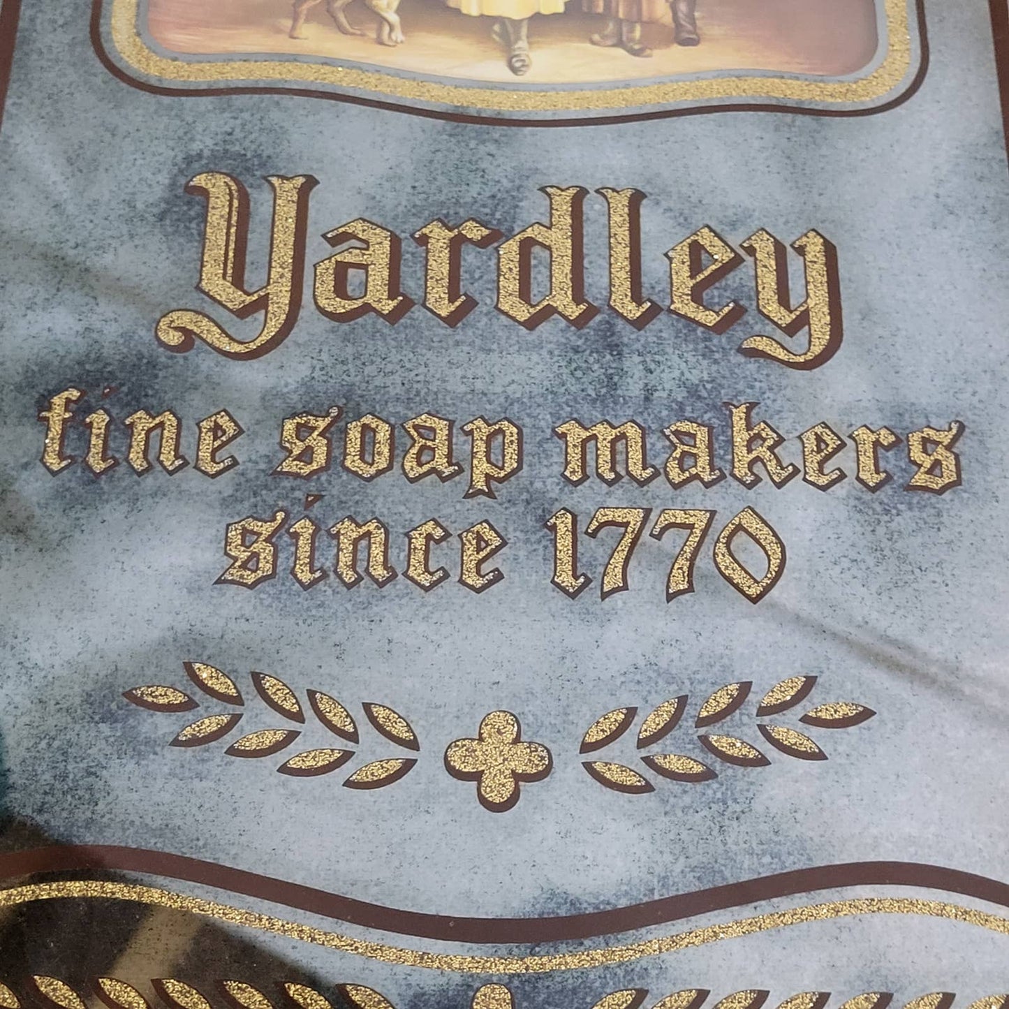 Vintage Yardley Fine Soap Maker Mirror