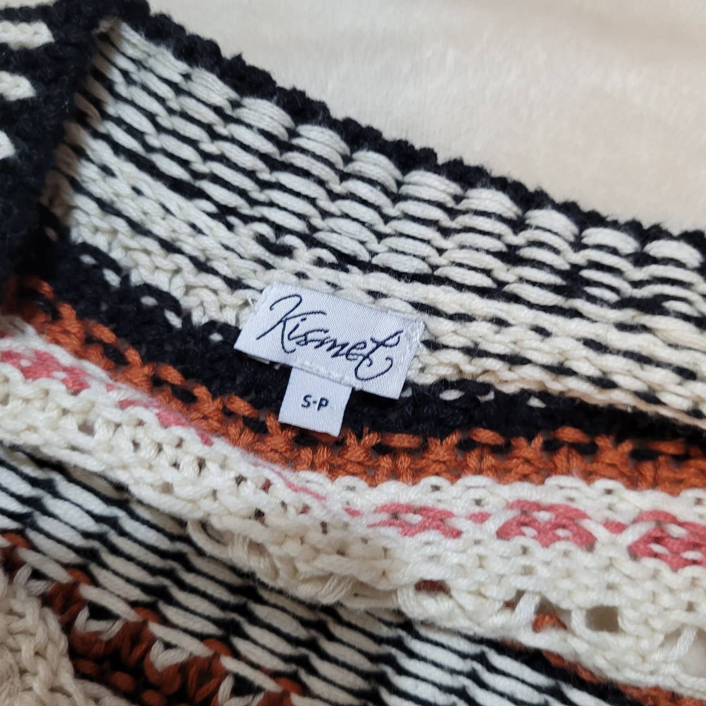 Kismet Chunky Knit Sweater - Size Small
