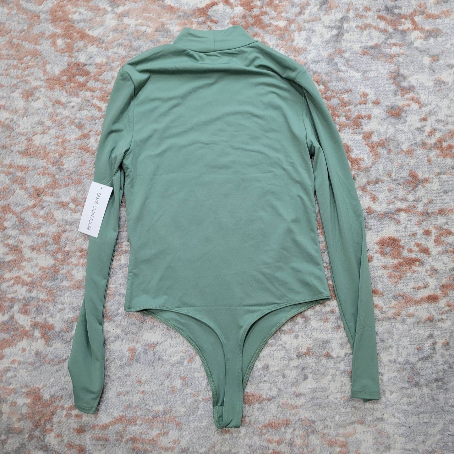 SWS Green High Neck Bodysuit - Size Large