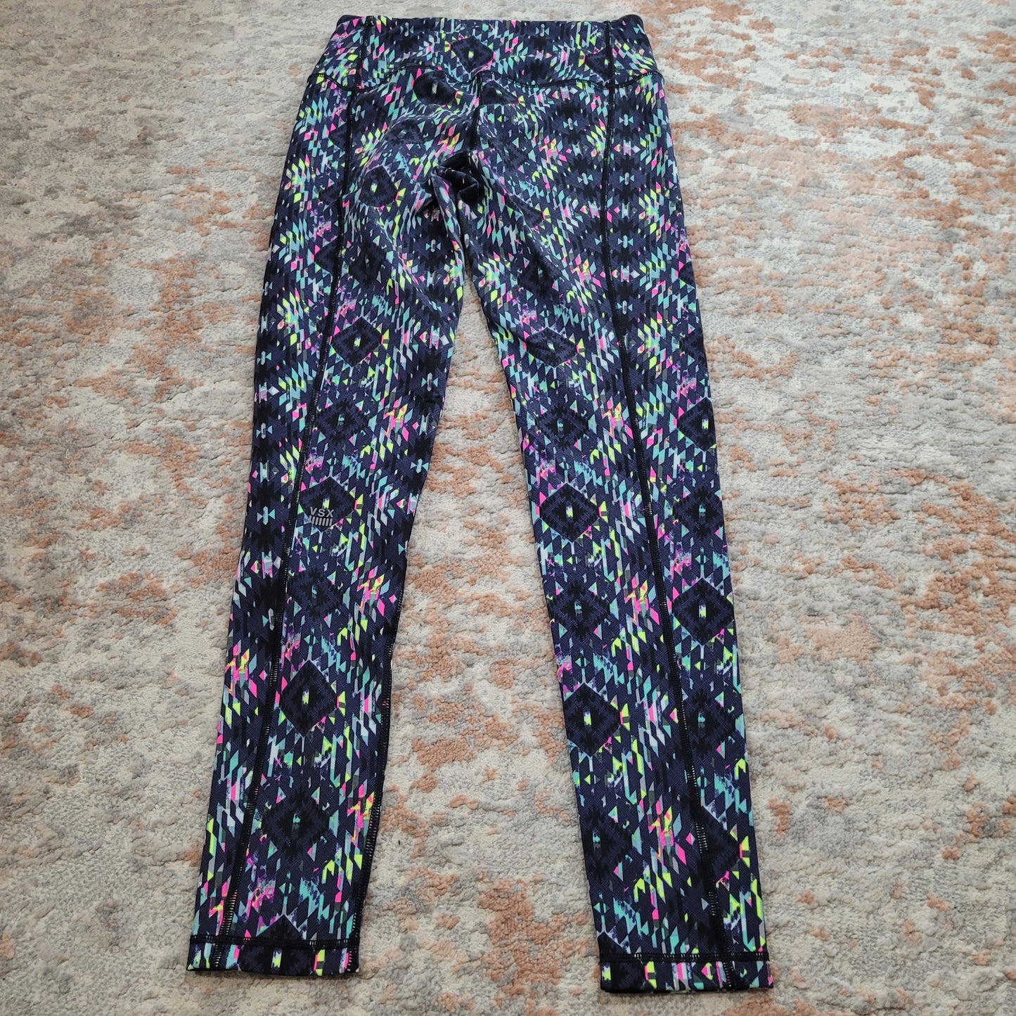 Knockout by Victoria’s Secret Sport Leggings VSX Ikat Abstract - Size Small