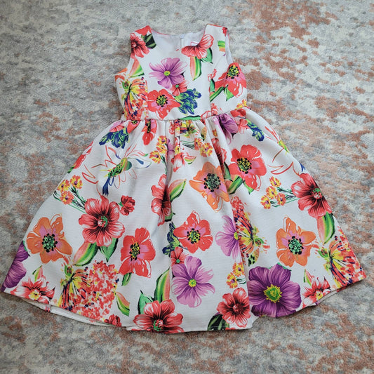 Sugarplum Floral Dress - Size 5