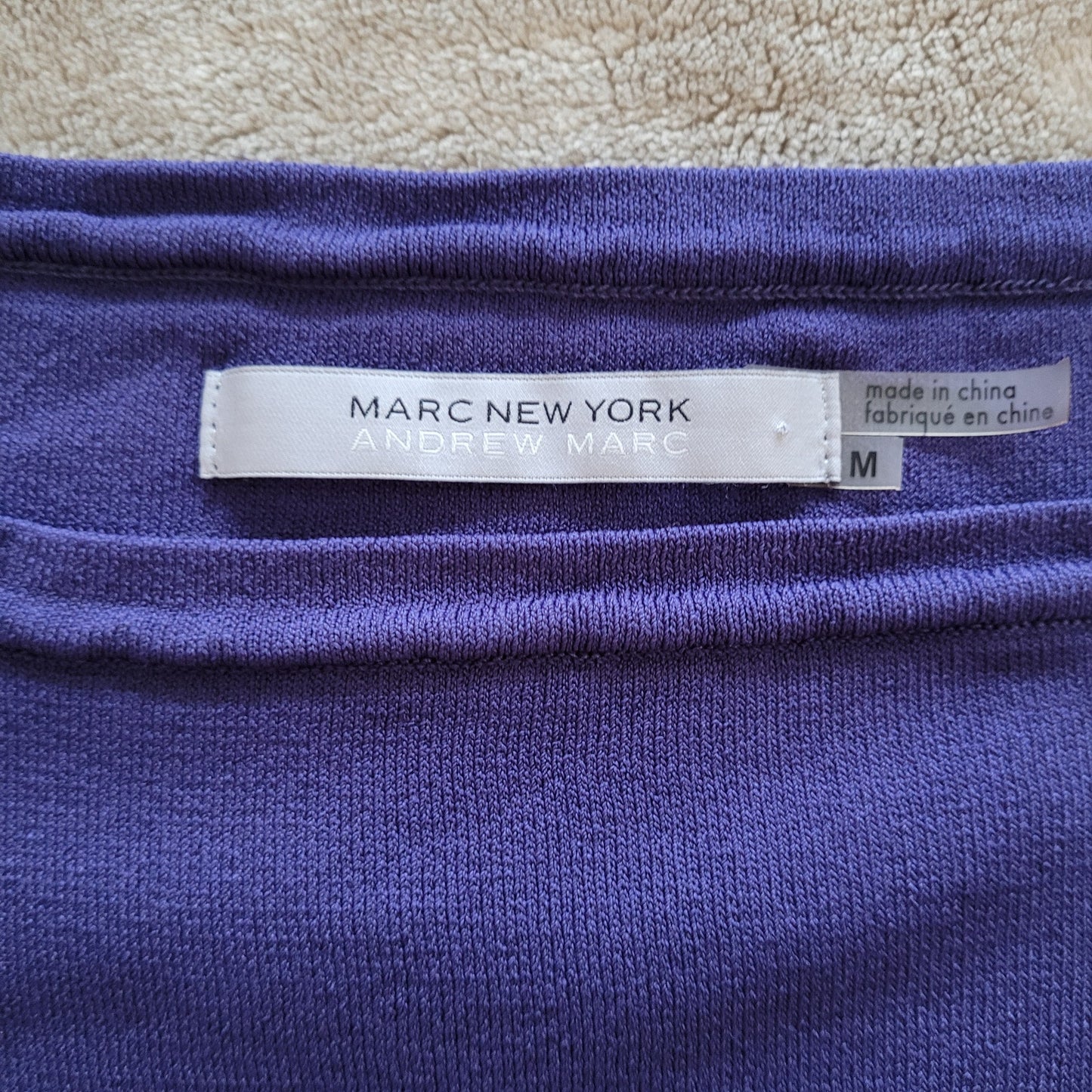 Marc New York Blue Fitted Dress - Size Medium