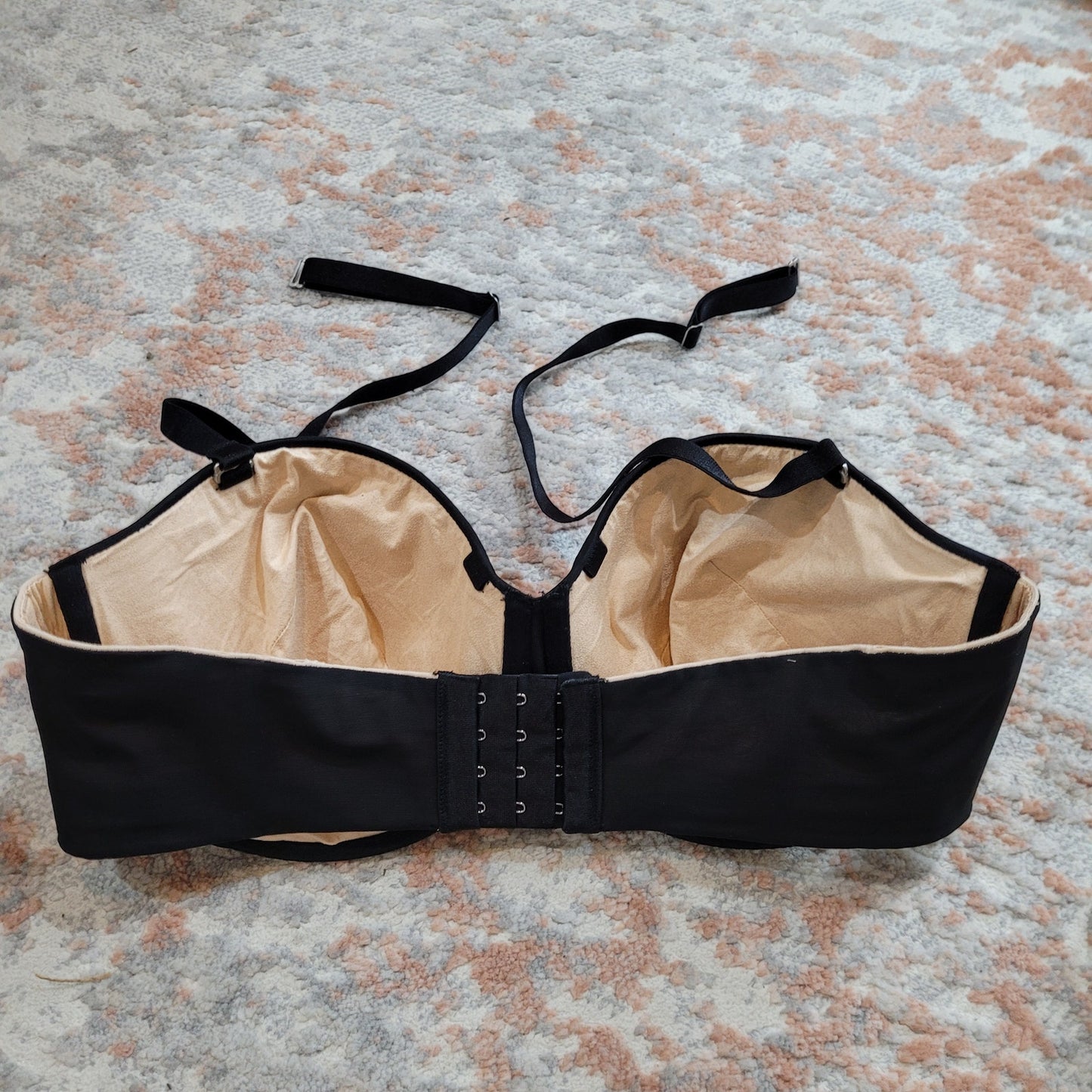 Victoria's Secret Black Strapless Bra - Size 36DD