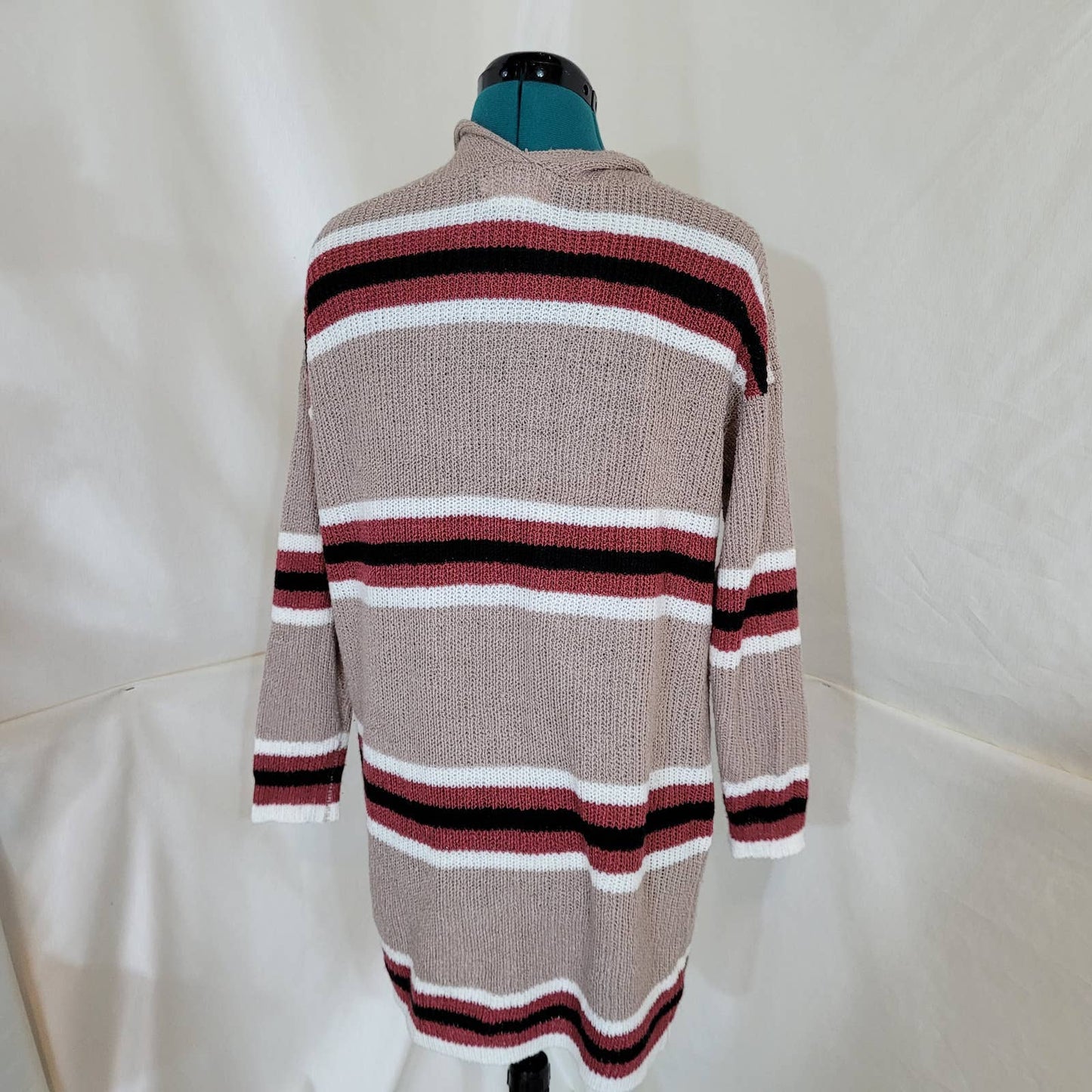 Dreamers Knit Striped Cardigan - Size Extra Large