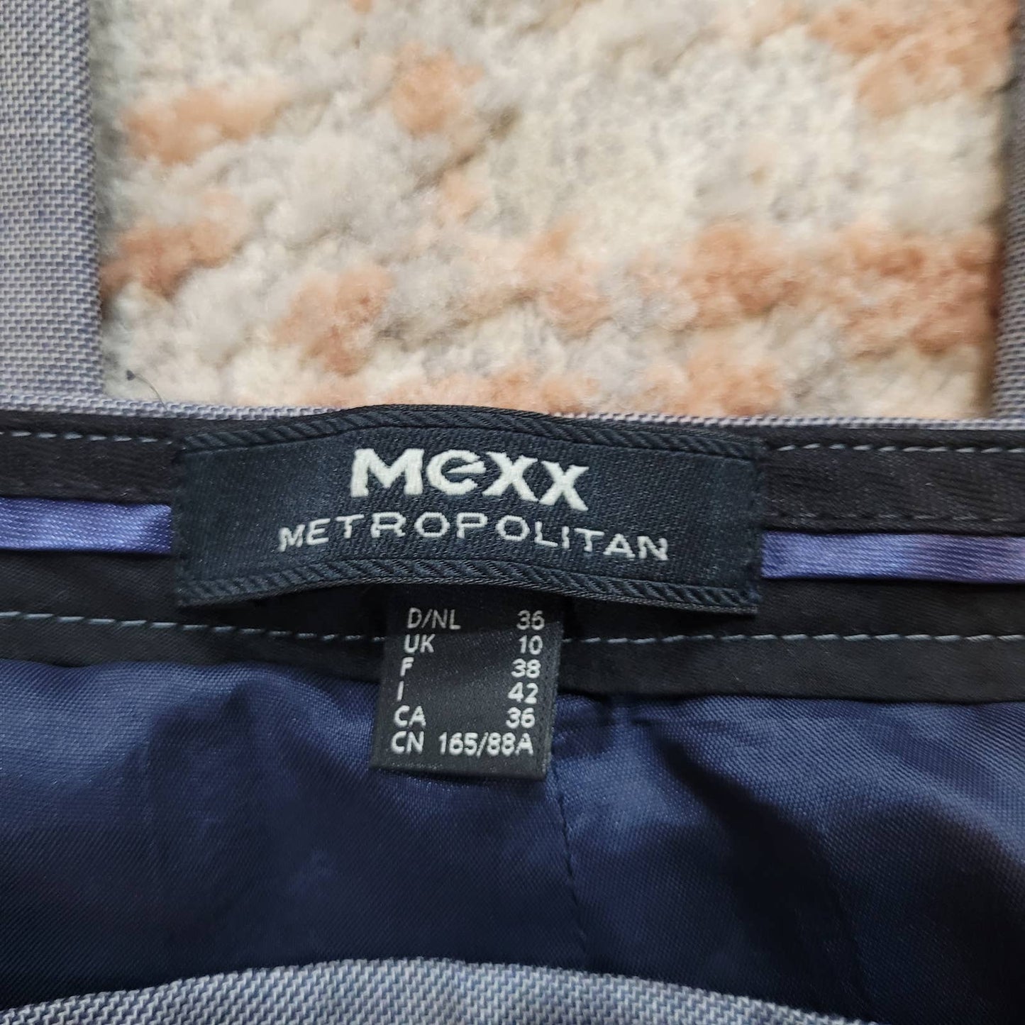 Mexx Blue Gray Dress Pants - Size Small