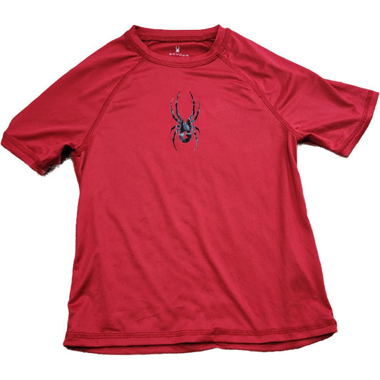 Spyder Swim Red Rash Guard T-Shirt - Size Small