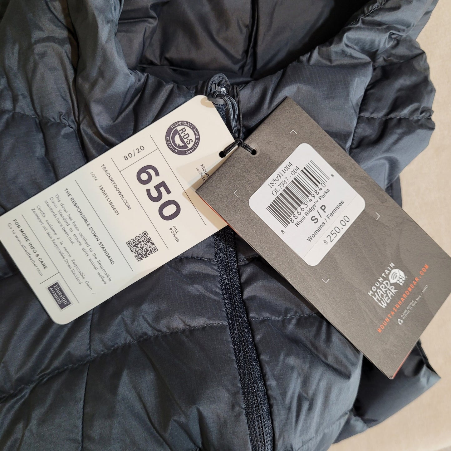 Mountain Hardwear Rhea Ridge Parka Black - Size Small