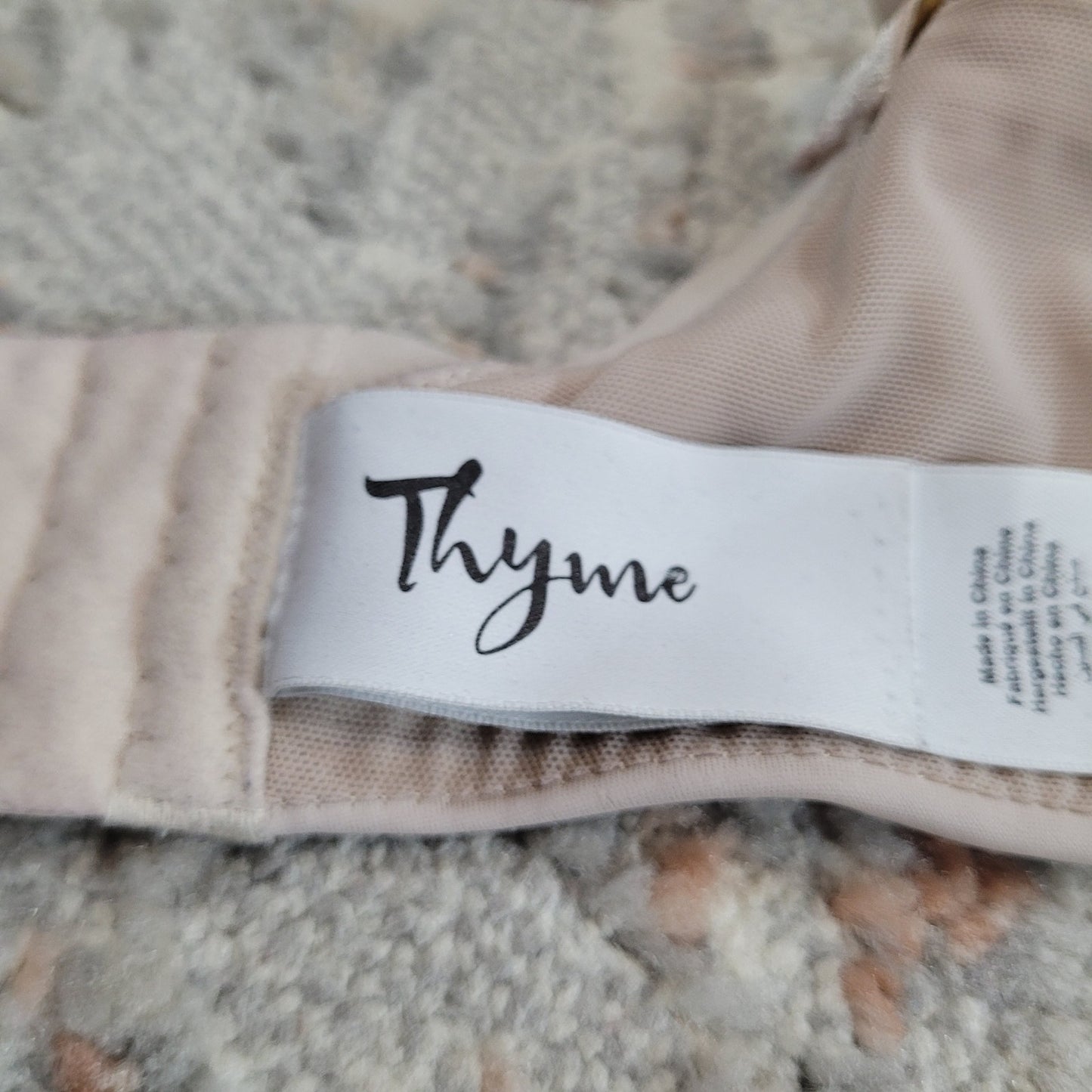 Thyme Beige Maternity Bra - Size 38D