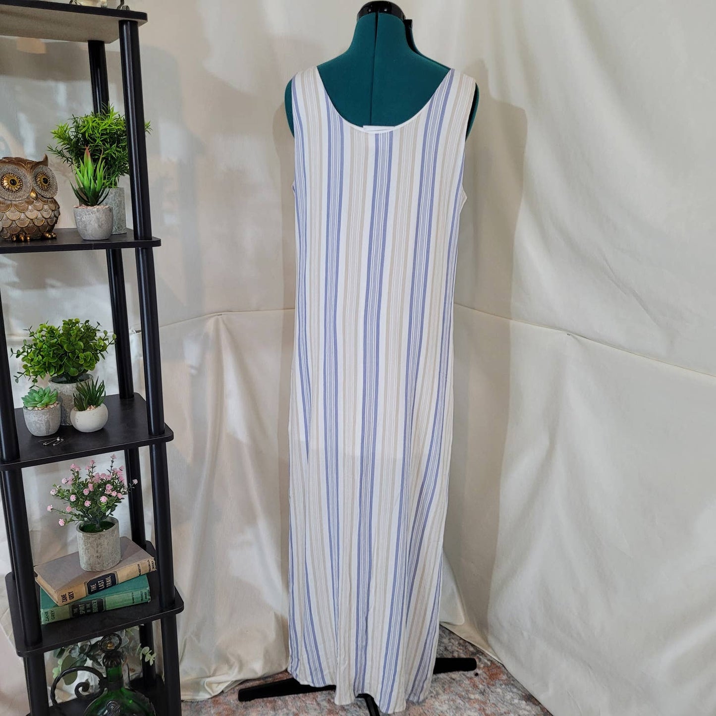 Sadie & Sage Danna Striped Maxi Dress - Size Medium