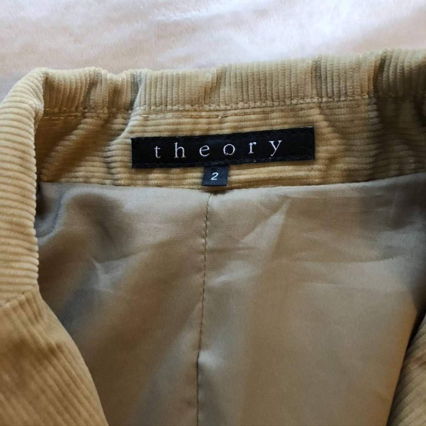 Theory Corduroy Blazer - Size 2