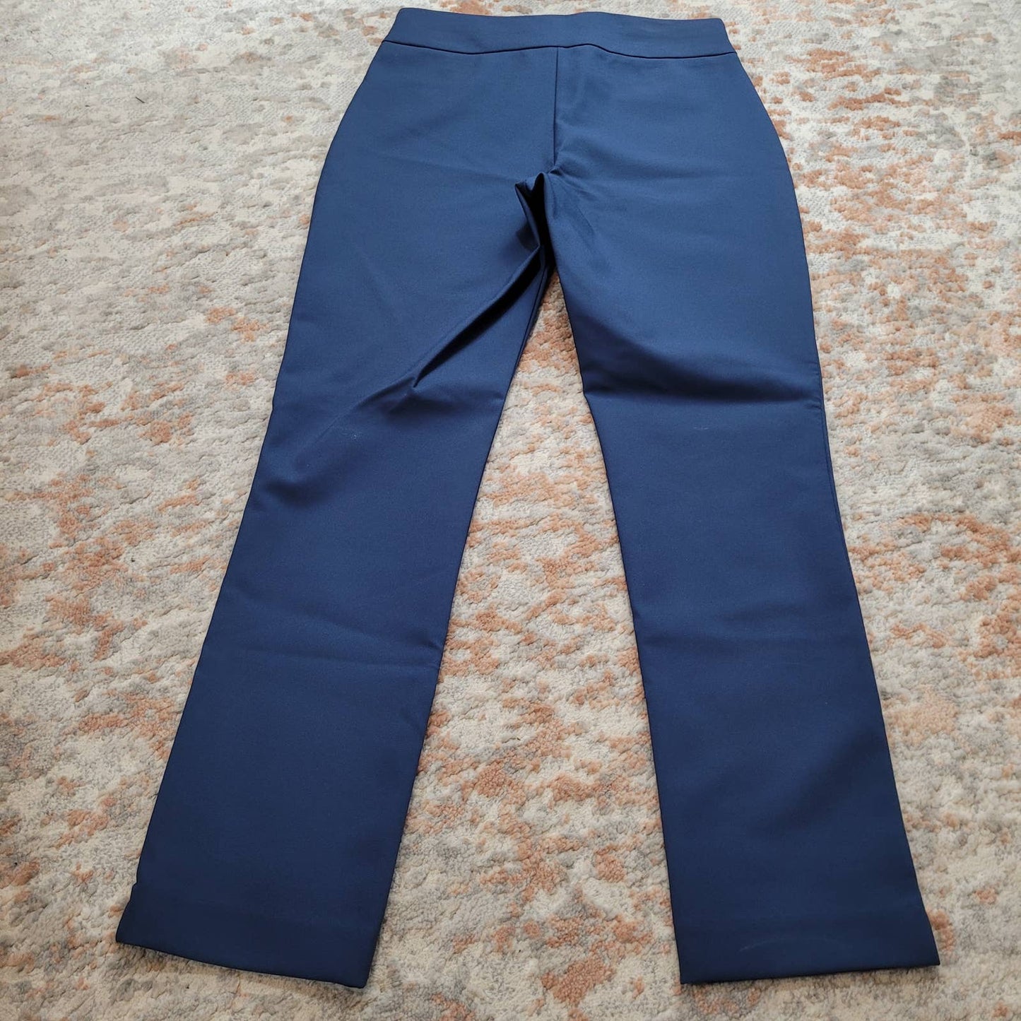 Katherine Barclay Montreal Blue Cropped Dress Pants - Size 4