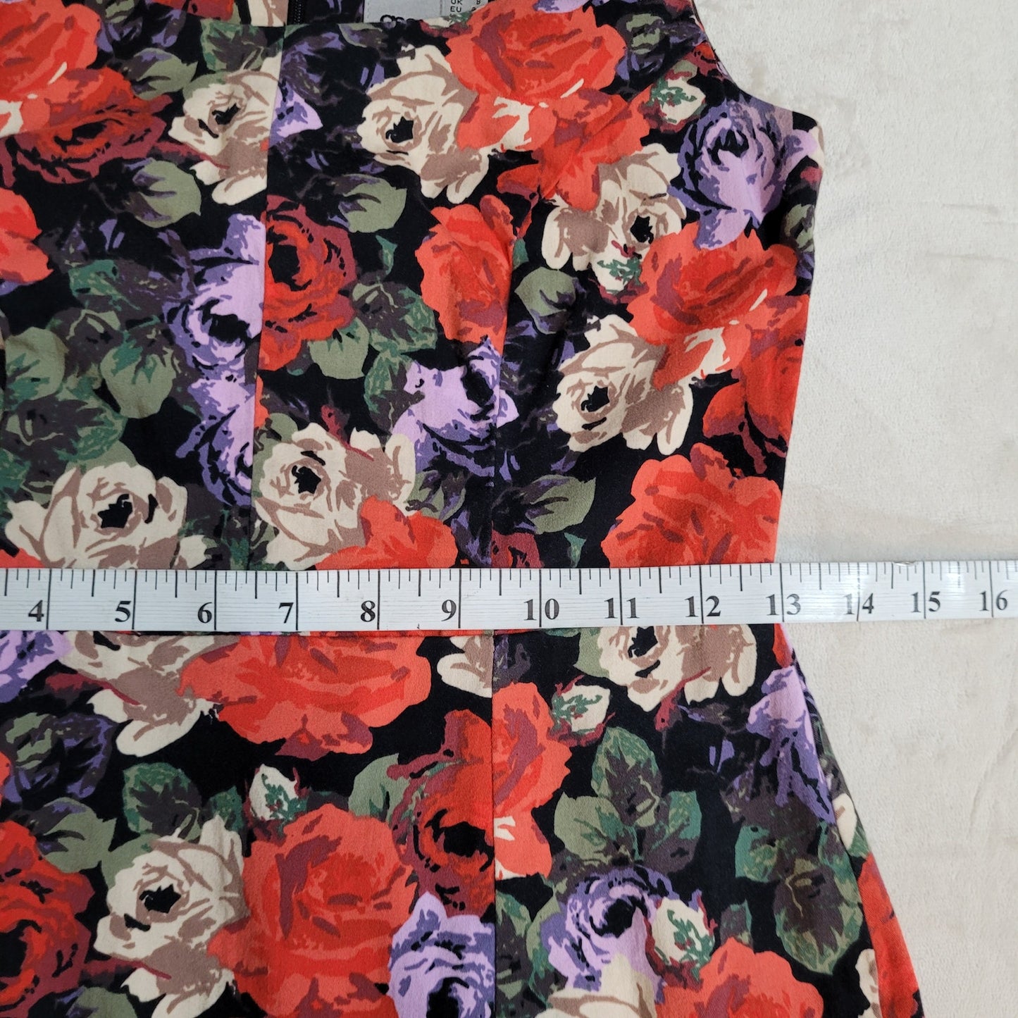 Asos Floral Sheath Dress - Size 4