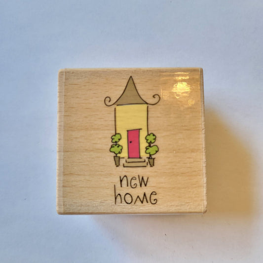 Katie & Co Rubber Stamp - new home