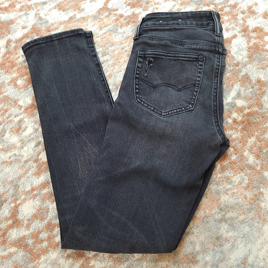 American Eagle Black Distressed Jeans - Size 28Markita's ClosetAmerican Eagle Outfitters