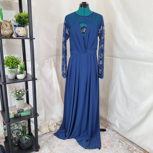 ASOS Kate Lace Maxi Dress With Long Sleeves - Size 12Markita's ClosetASOS