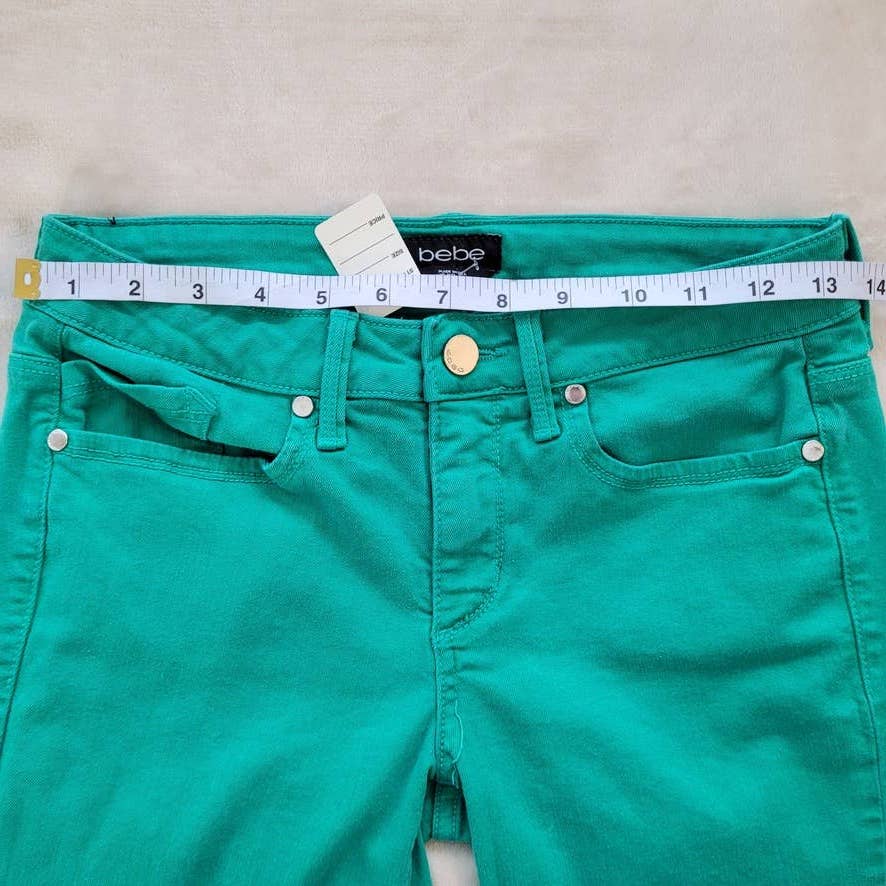 Bebe Revolver Skinny Jeans in Parakeet Green - Size 27Markita's Closetbebe