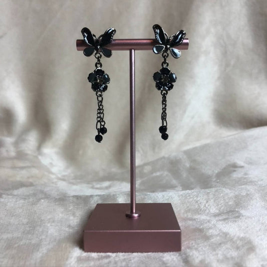 Black Butterfly Dangling EarringsMarkita's ClosetUnbranded