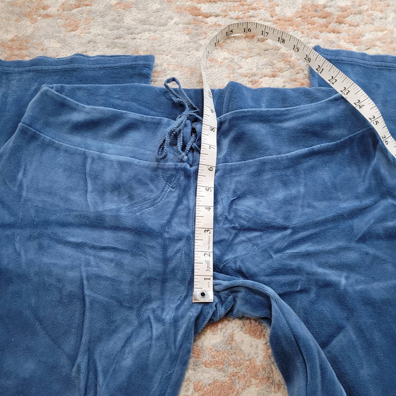 Bluenotes Blue Velvet Flared Pants - Size LargeMarkita's ClosetBluenotes