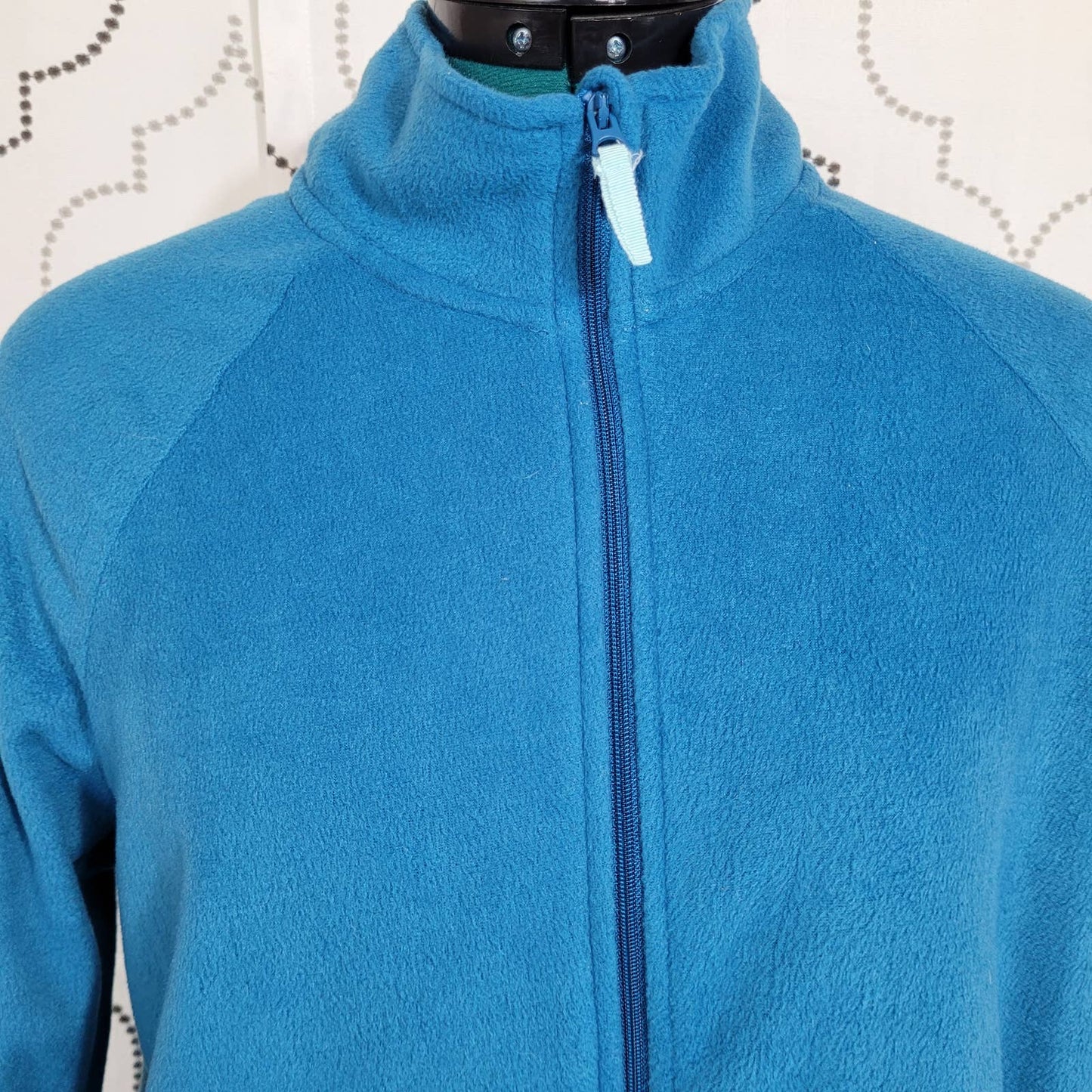 Carole Hochman Blue Fleece Zip Up Sweater - Size SmallMarkita's ClosetCarole Hochman