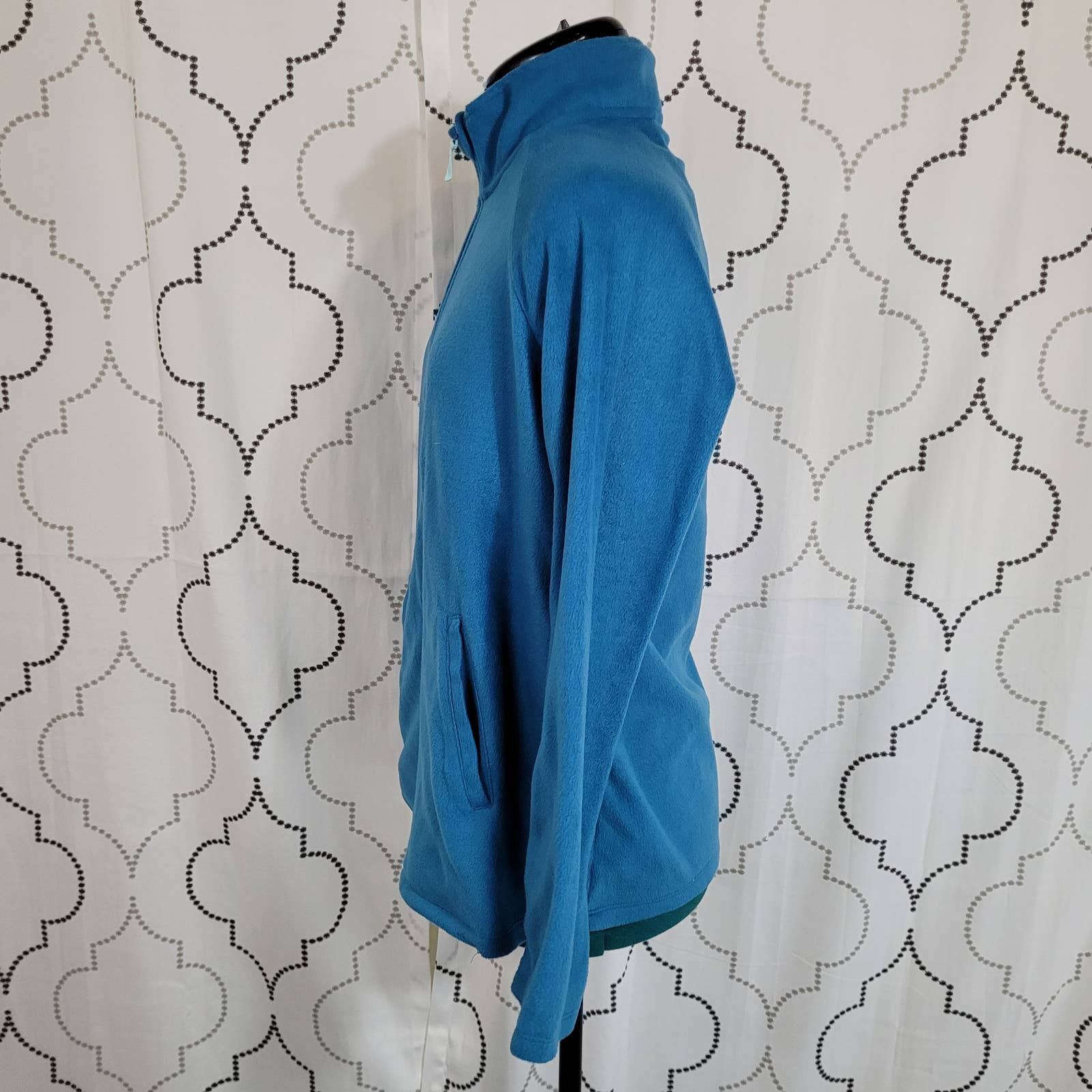 Carole Hochman Blue Fleece Zip Up Sweater - Size SmallMarkita's ClosetCarole Hochman