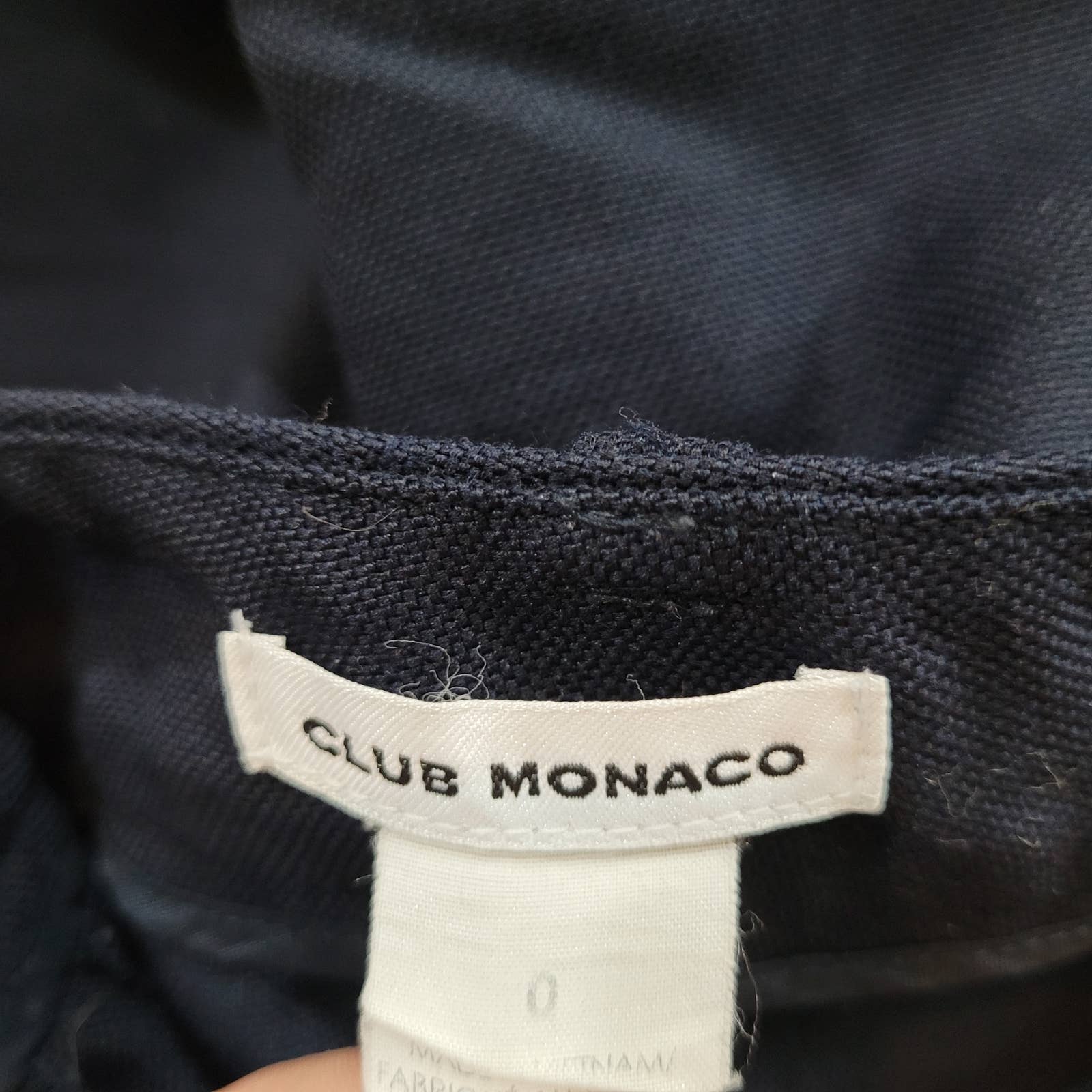 Club Monaco Navy Blue Wool Blend Pants - Size 0Markita's ClosetClub Monaco